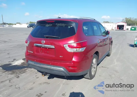 2014 Nissan Pathfinder Sv z USA, uszkodzony, nr VIN 5N1AR2MN7EC649811